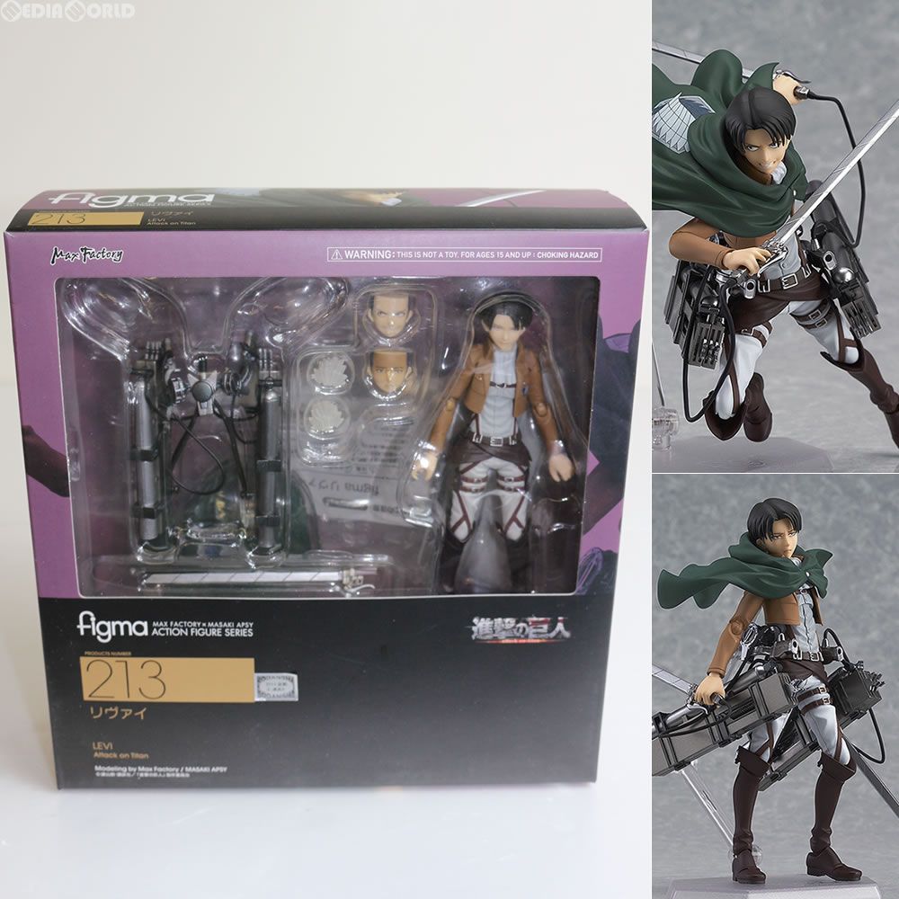 figma (Figma) 213 리바이 어택 온 타이탄 완제품 액션 피규어 굿스마일 컴퍼니