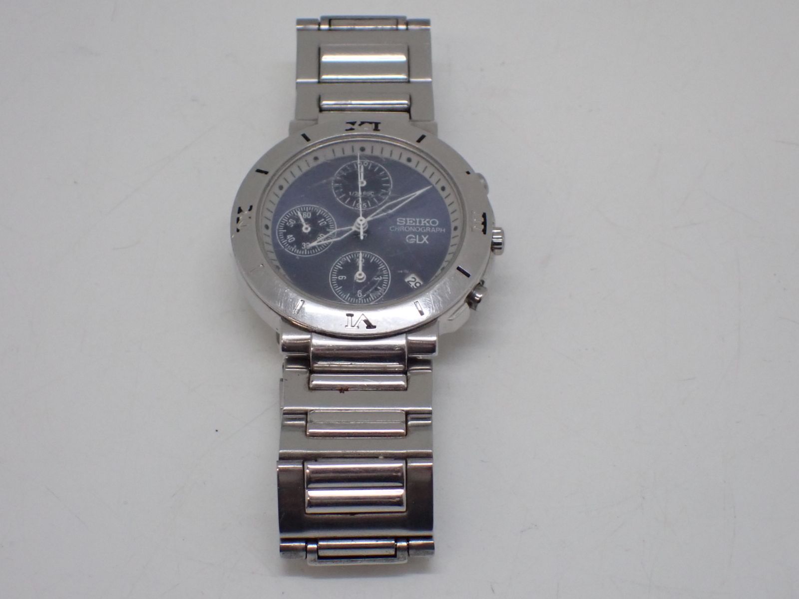追54586】 ☆ セイコー SEIKO GLX 7T92-0CY0 クロノグラフ クォーツ 