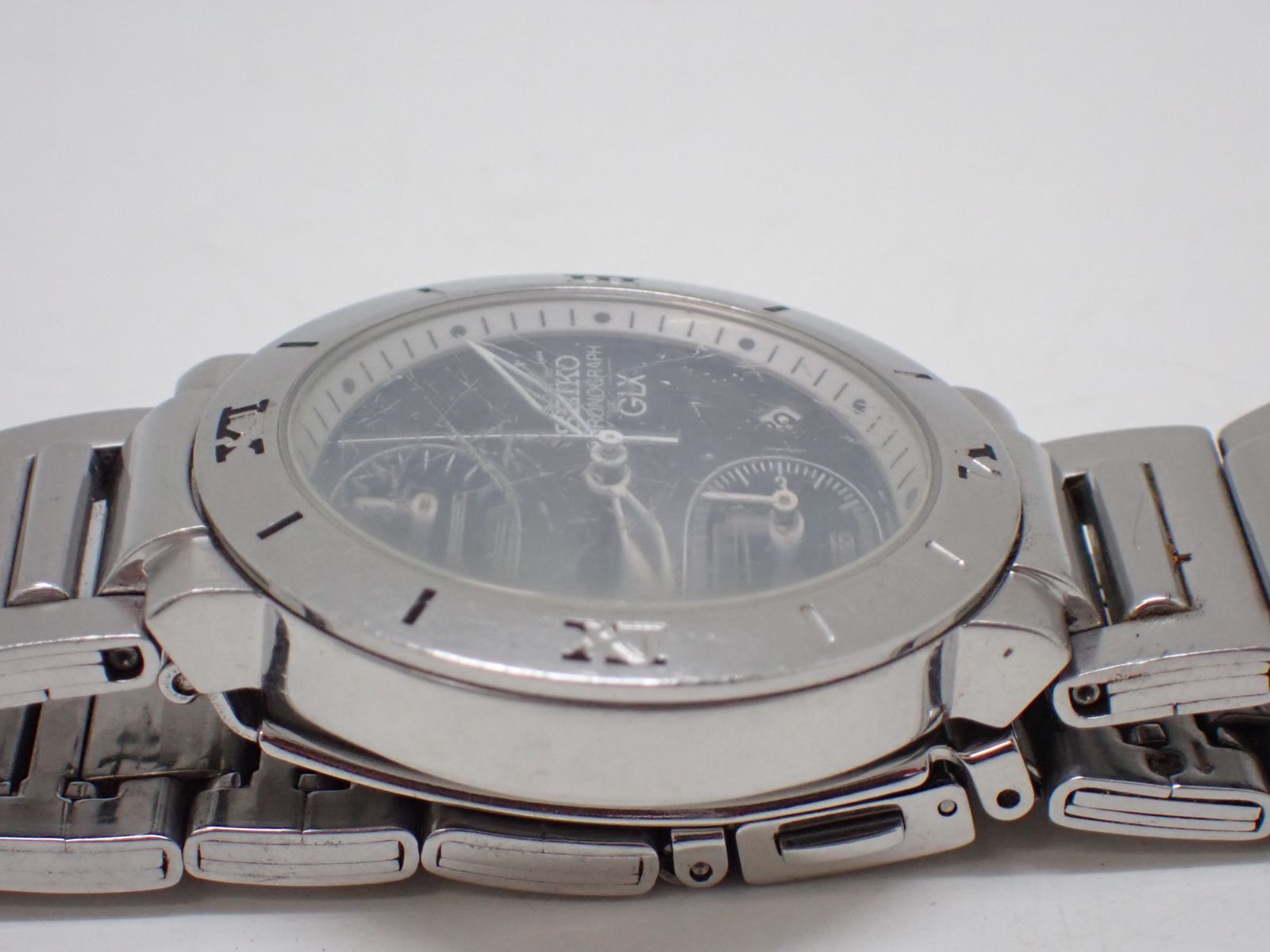 追54586】 ☆ セイコー SEIKO GLX 7T92-0CY0 クロノグラフ クォーツ 