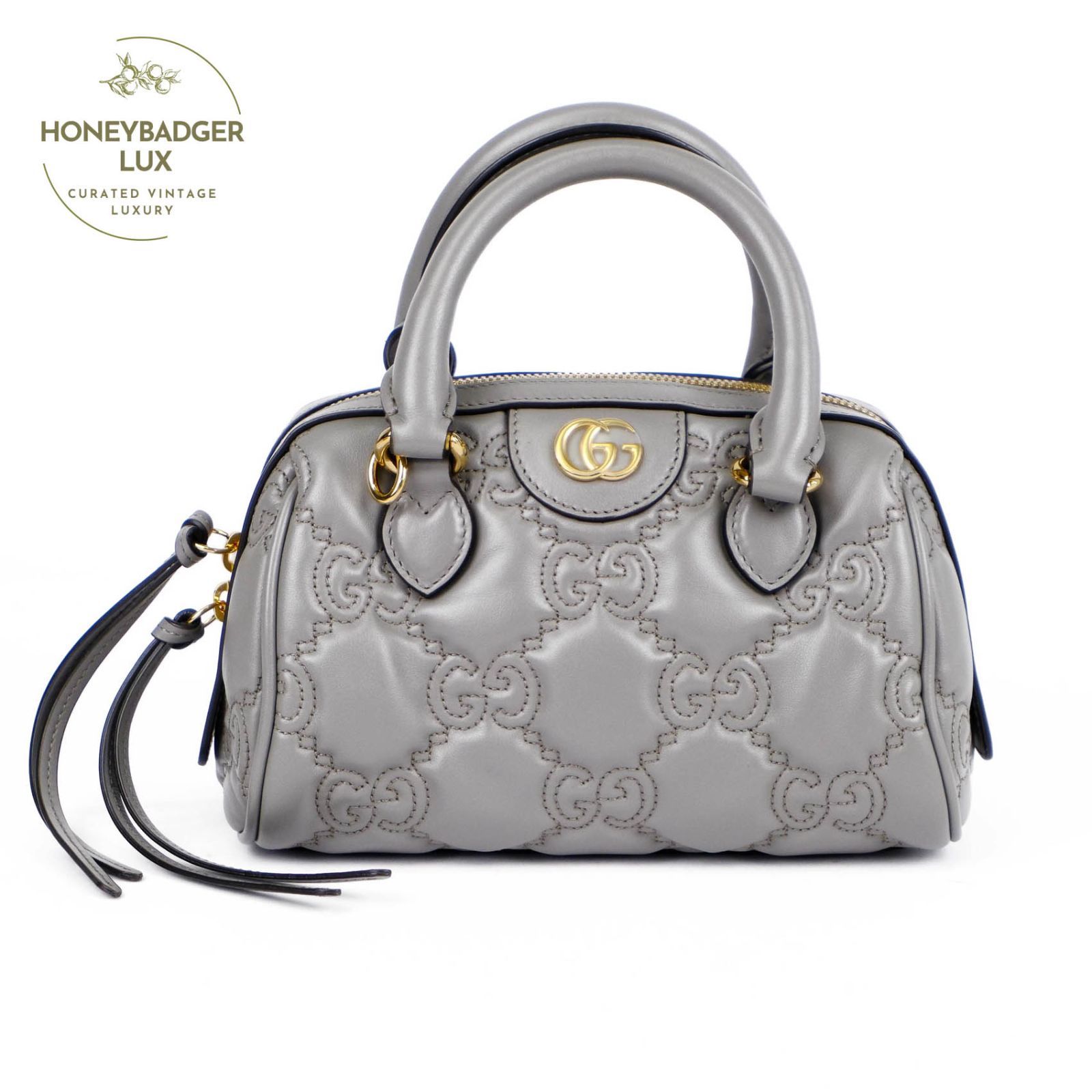 中古】【美品】グッチ GUCCI GGマトラッセ レザー 2WAY 中古】【美品】グッチ GUCCI GGマトラッセ レザー 2WAY