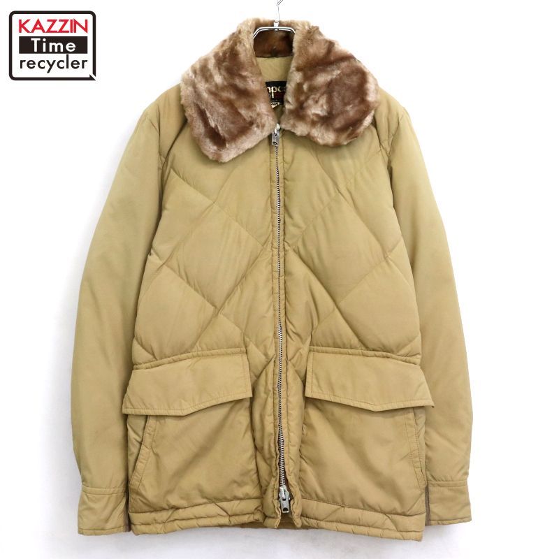 80s USA製 vintage Tempco グースダウン GOOSE DOWN キルティング 
