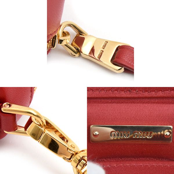 ミュウマテラッセ Miumiu チャーム リップケース miumiu MIU MIU