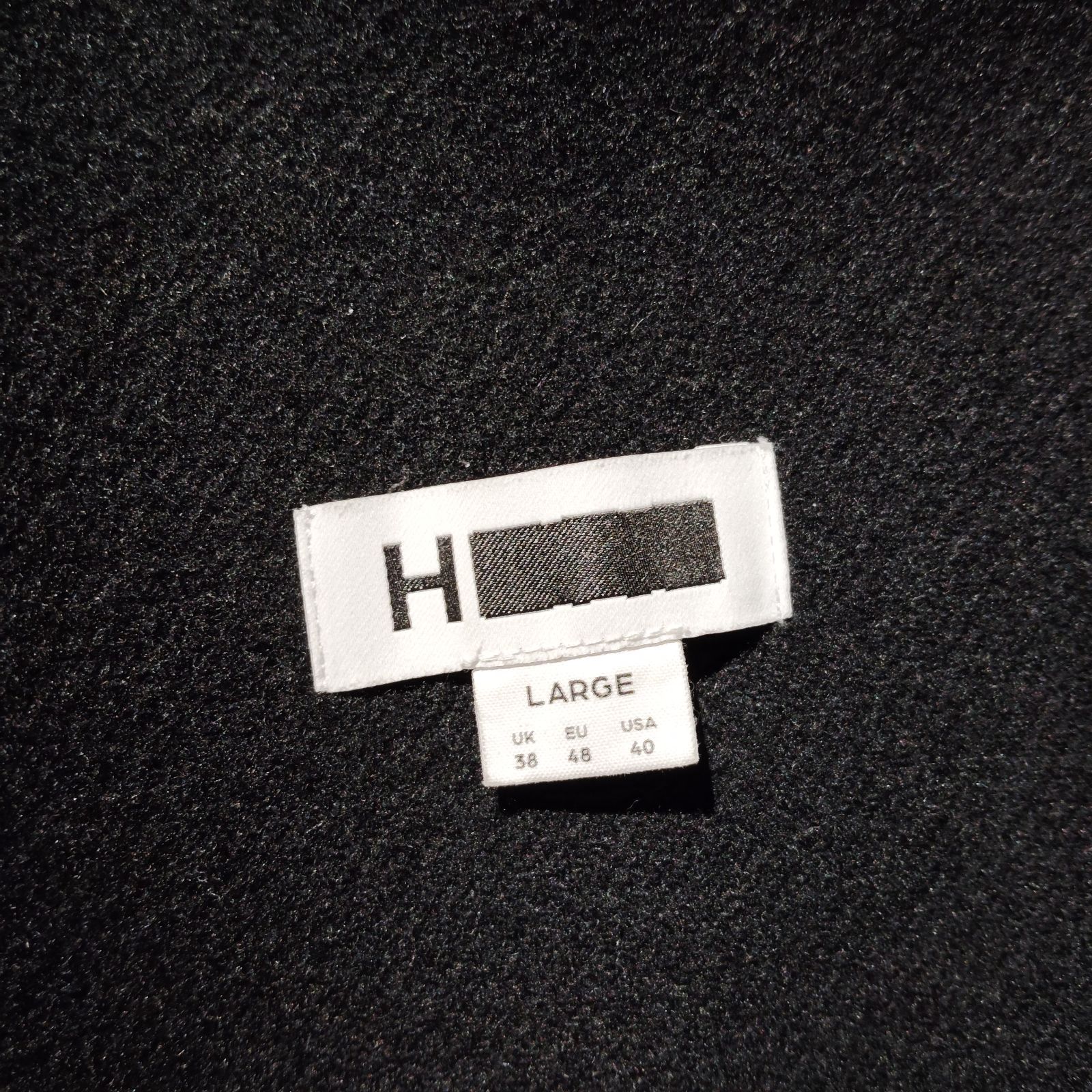 H BEAUTY&YOUTH 22aw WOOL CASHMERE MELTON WORKY JACKET L エイチ 