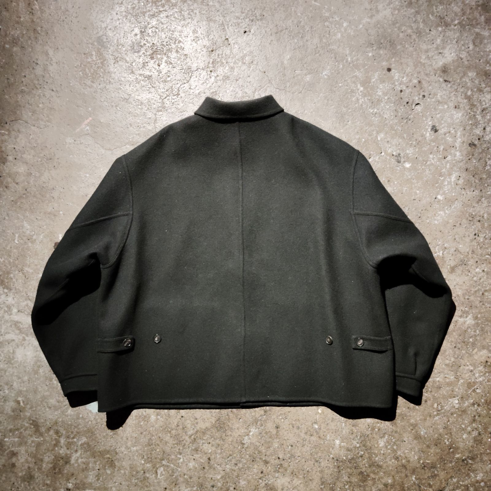 H BEAUTY&YOUTH 22aw WOOL CASHMERE MELTON WORKY JACKET L エイチ 