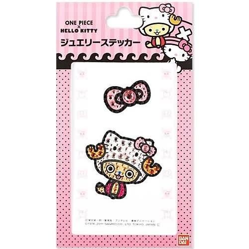 Hello Kitty x One Piece Jewelry Sticker Chopper