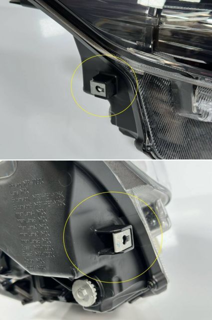 SAI AZK10 後期 純正 右ヘッドライト 右ライト LED スモークメッキ