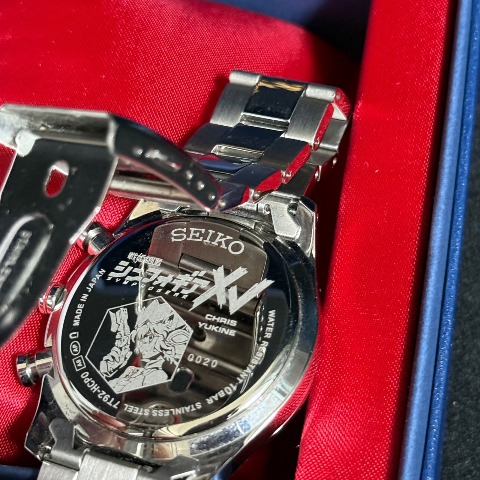 コラボ商品戦姫絶唱シンフォギアXV SEIKO シンフォギア 雪音クリス 