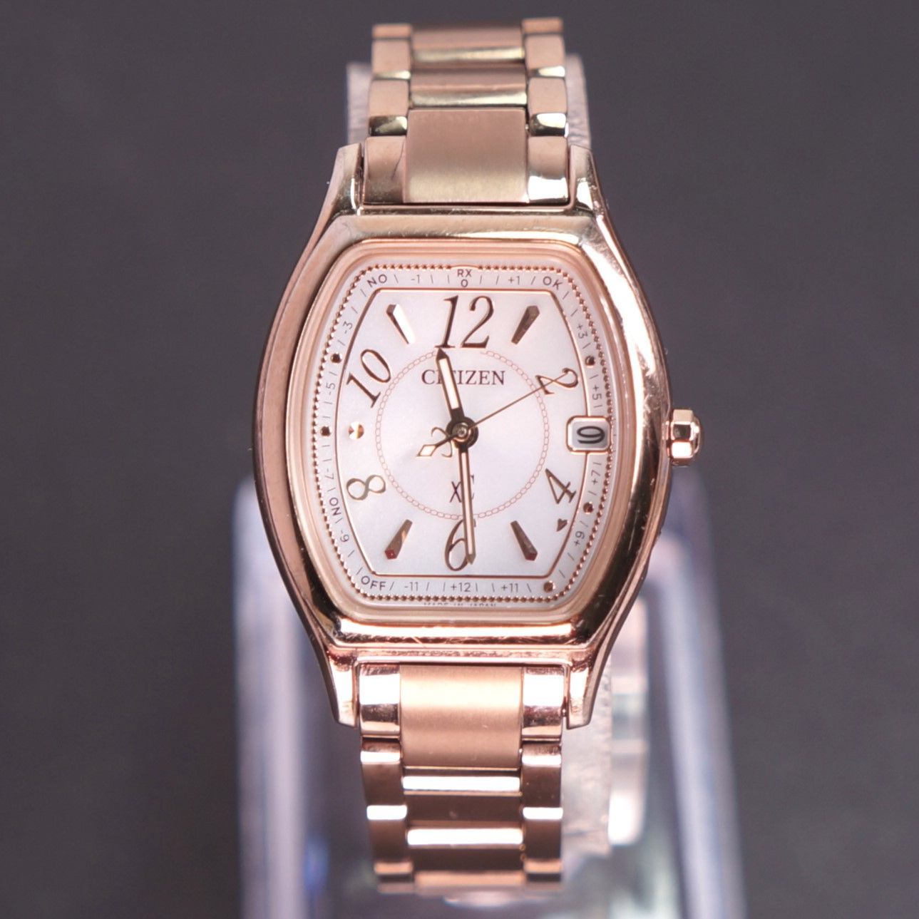 稼働品】citizen xC ティタニアライン ハッピーフライト サクラピンク