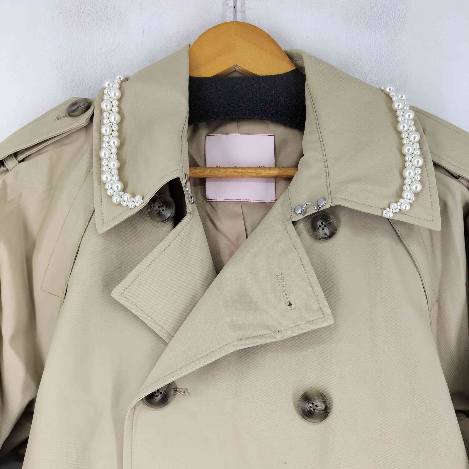 シモーネロシャ Simone Rocha ウォーターリペレント トレンチコート