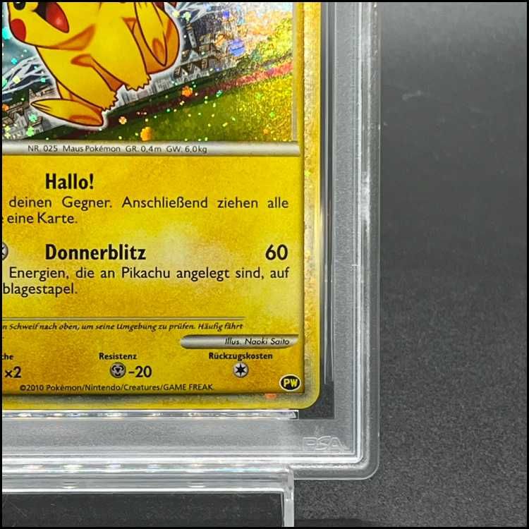 PSA10】 ピカチュウ PIKACHU WORLD/ドイツ語/Naoki Saito プロモ 1枚