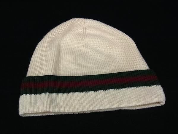 レディース □新品同様□ GUCCI グッチ シェリーライン ウール×シルク