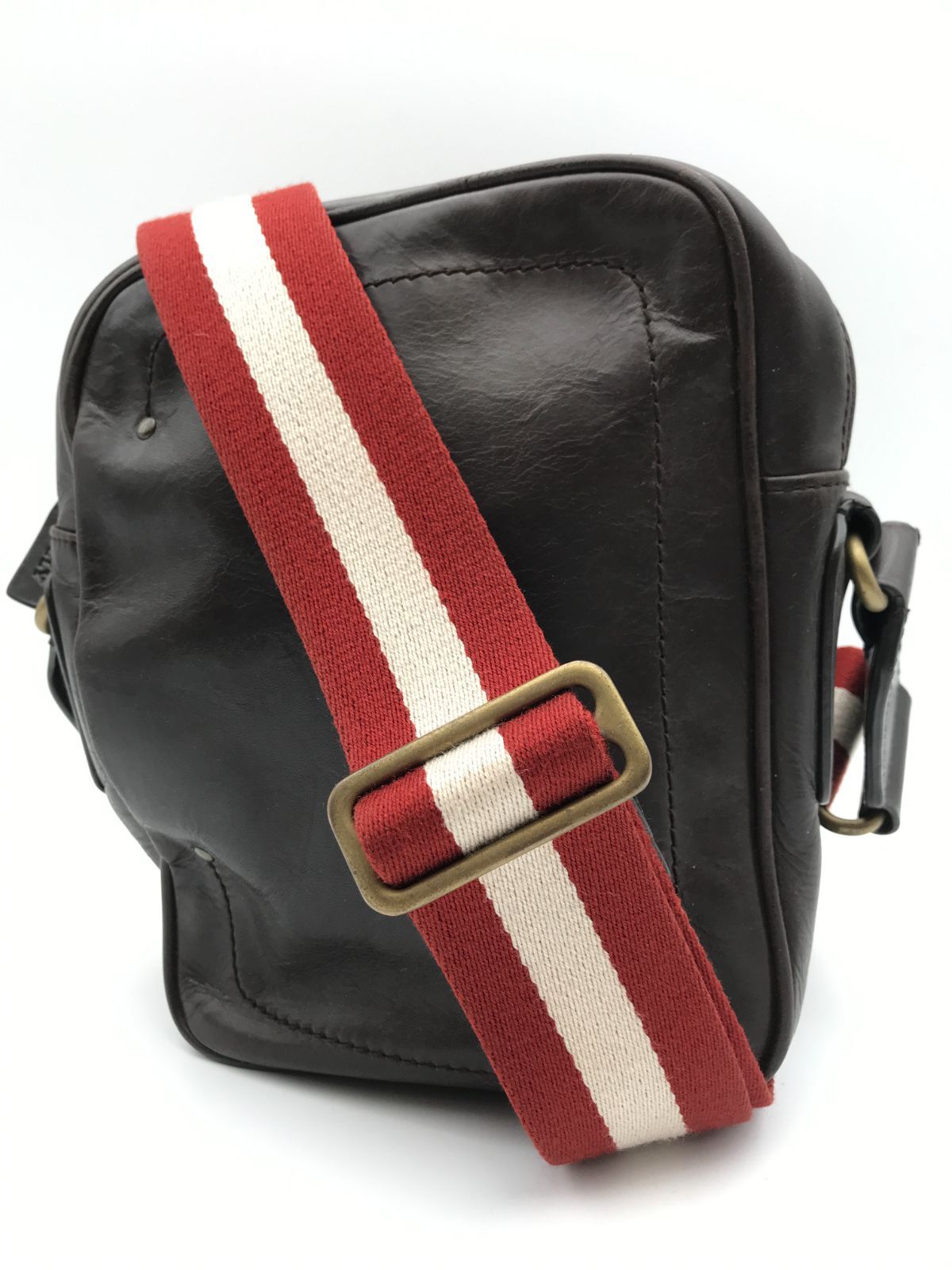 Bally バリー トレインスポッティング ショルダーバッグ レザー クロス