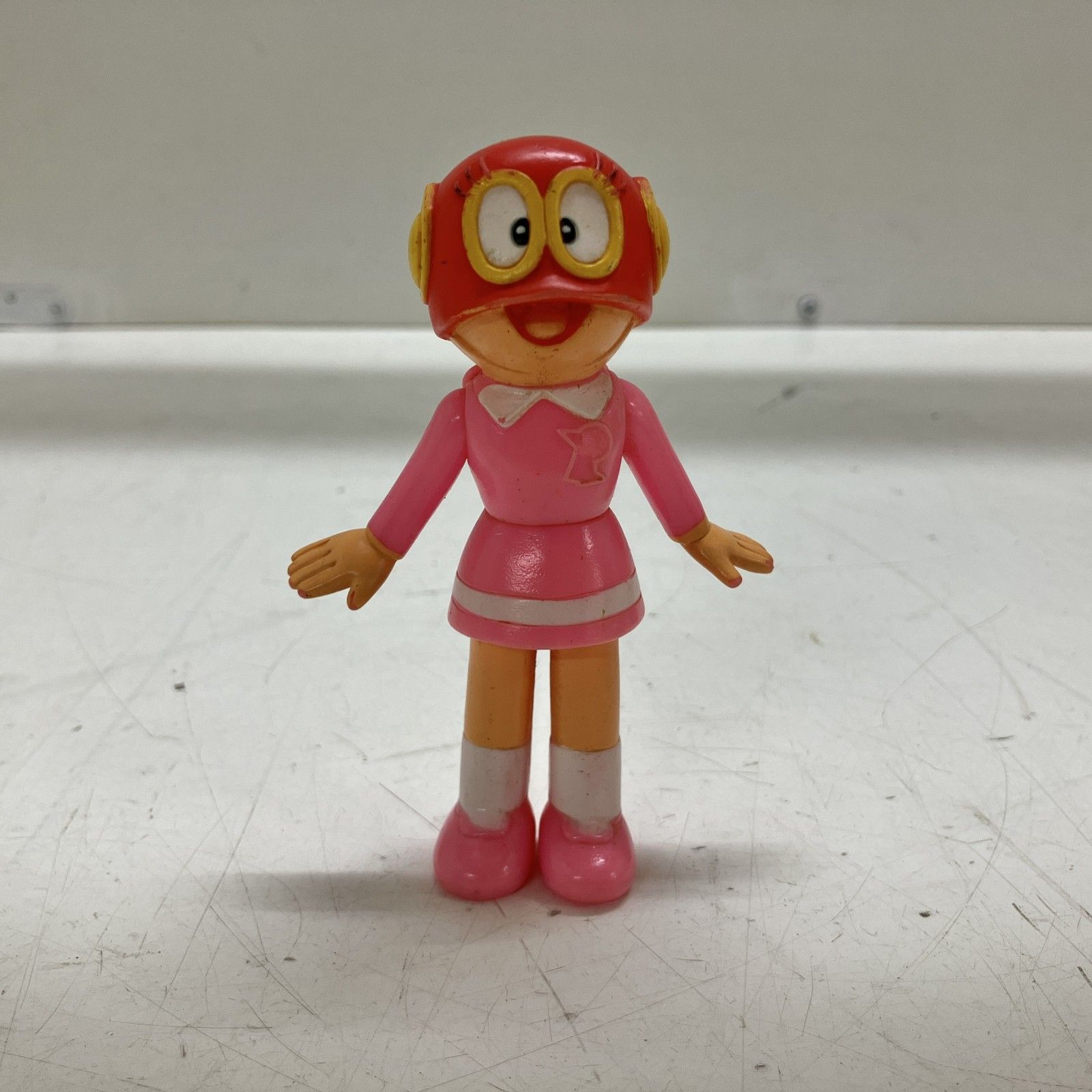 【ジャンク品】 BANDAI バンダイ フィギュア パーマン 3号 パー子 ソフビ  当時物 希少 藤子不二雄 現状品