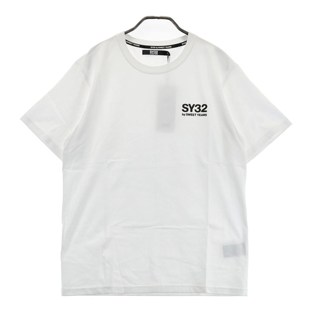 SY32 BY SWEET YEARS スウィートイヤーズ 半袖Tシャツ 3Dロゴ ホワイト