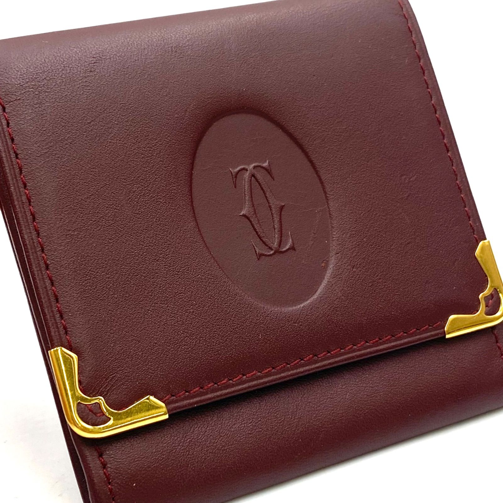 Cartier カルティエ マストライン コインケース 小銭入れ レザー 