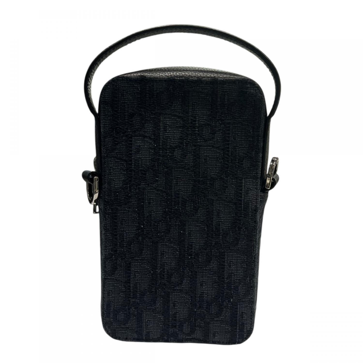 美品　クリスチャンディオール　ポーチ　2つセット　レザー　黒 中古】 Christian Dior クリスチャン・ディオール 2OBCA326YSE