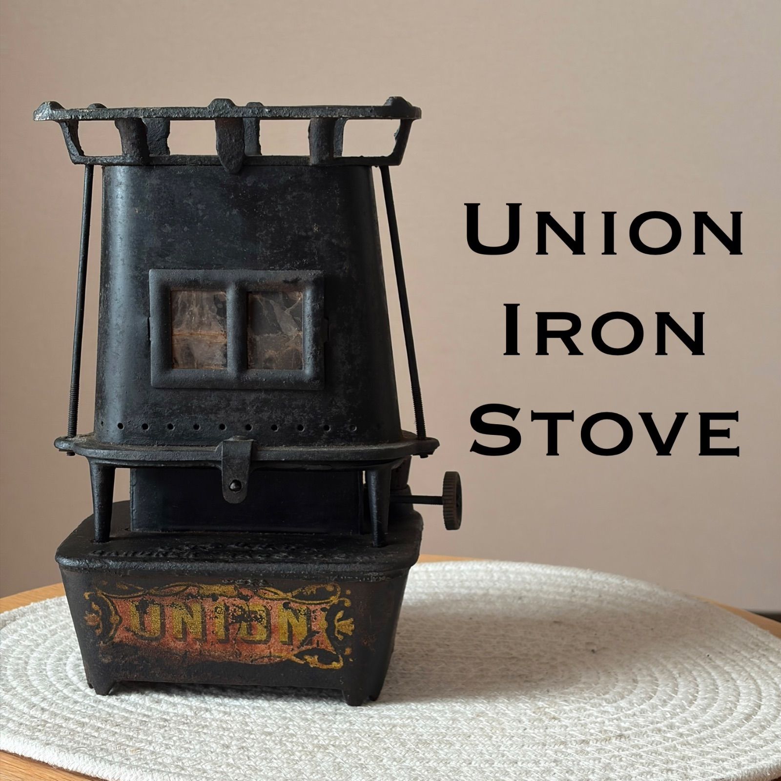 現品限り】Union ユニオン 米国製 アイロンストーブ クッカー シングル
