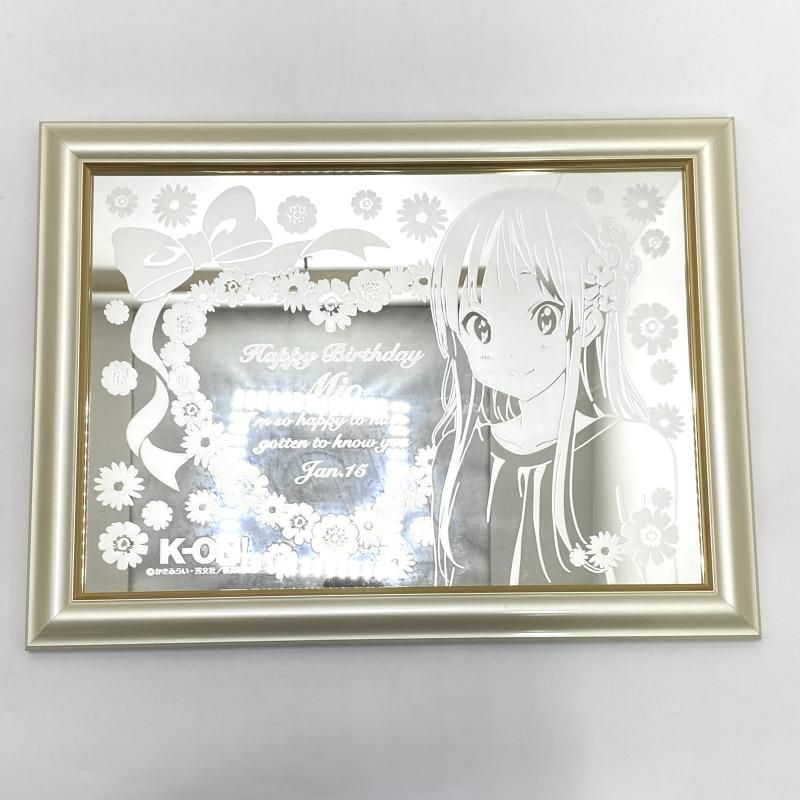 d*7様 けいおん！秋山澪　BD記念　オリジナルミラーボード BD記念 オリジナルミラーボード けいおん！秋山澪 けいおん けいおん