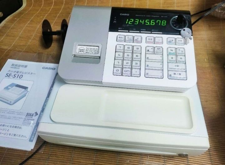 カシオレジスター　SE-S10　人気機種 美品　送料無料 カシオレジスター SE-S10 人気機種 送料無料 261810 - メルカリ