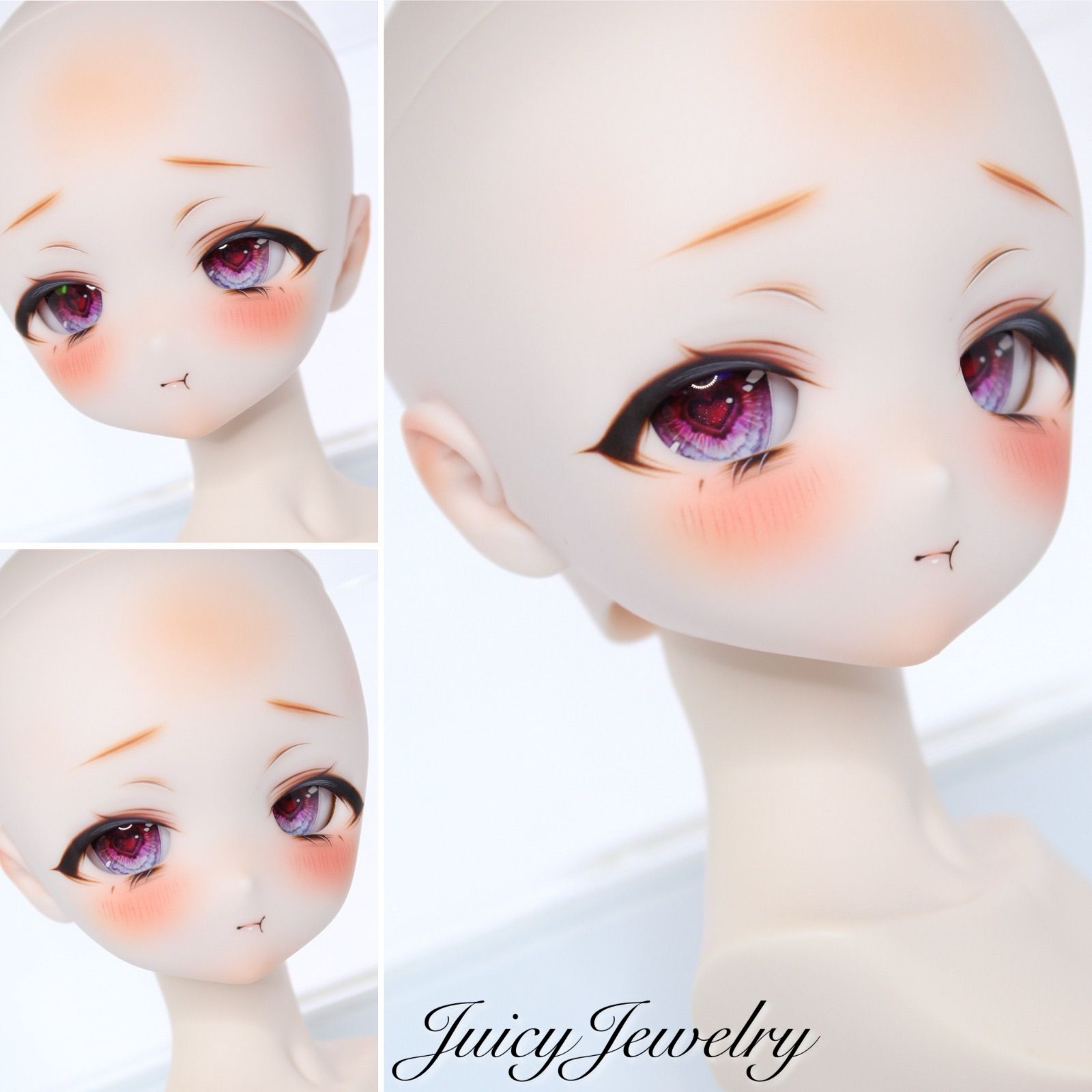 DD/DDH-27:カスタムヘッド/BJD 球体関節人形 A-25-11-26-117-NY-ZA