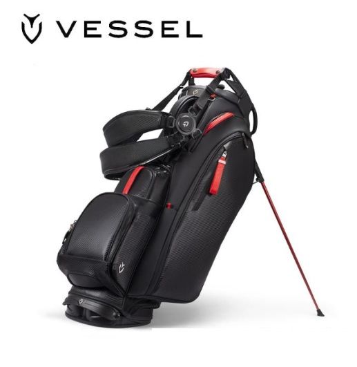 VESSEL ベゼル PLAYER 5 0 PRO スタンド キャディバッグ ダブルストラップ 9 5型 ナイトファイア VESSEL ベゼル