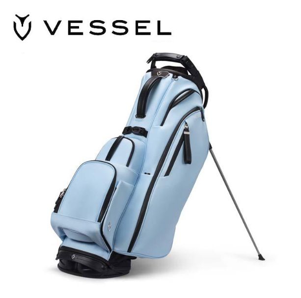 VESSEL ベゼル PLAYER 5 0 PRO STAND SINGLE キャディバッグ 9 5型 SKY スタンド式 VESSEL ベゼル
