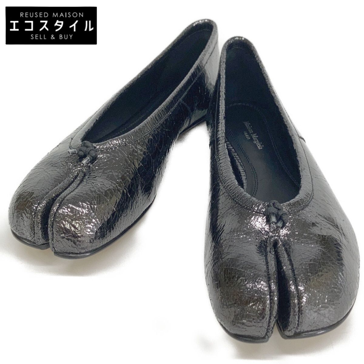 新品未使用　メゾンマルジェラ　足袋　25cm Maison Margiela（メゾンマルジェラ） ペンキ加工 足袋ブーツ ホワイト