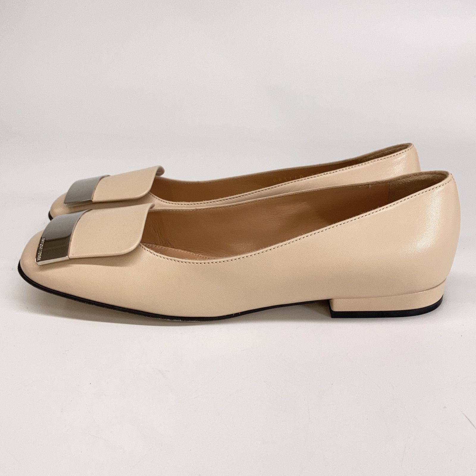 Sergio Rossi セルジオロッシ 【新品同様】A83770 SR1 レザー スクエア