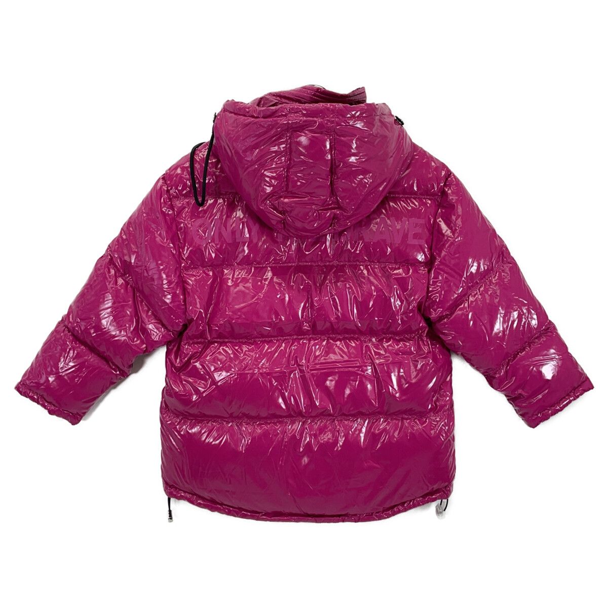 レディース DIESEL ディーゼル 00SXC1 ﾋﾟﾝｸ ﾅｲﾛﾝ ﾌｰﾃﾞｨ ﾀﾞｳﾝｼﾞｬｹｯﾄ XXS