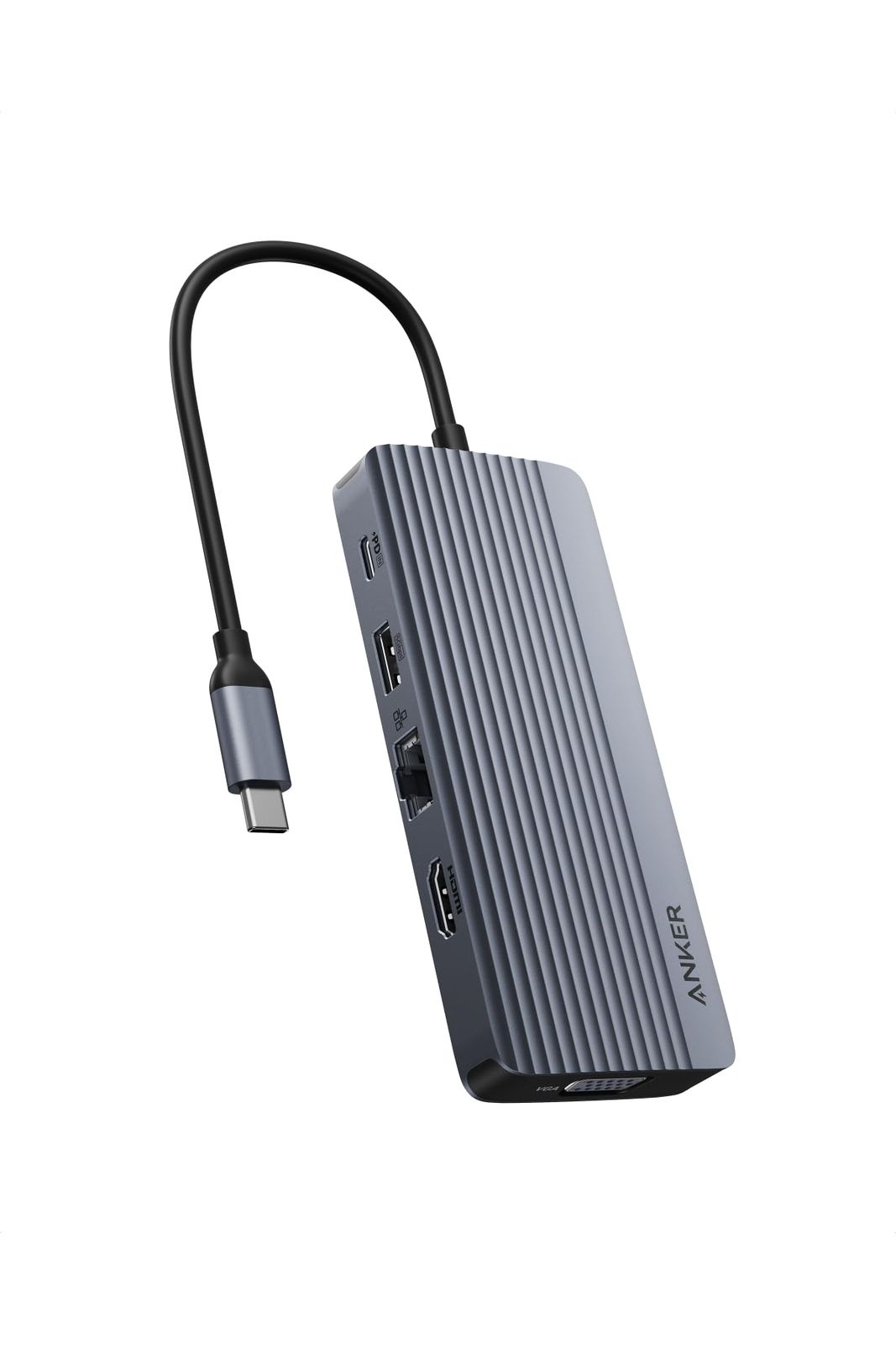 PCパーツ USB-C ハブ (10-in-1) デュアル 4K HDMI 100W PD急速充電 HDMI