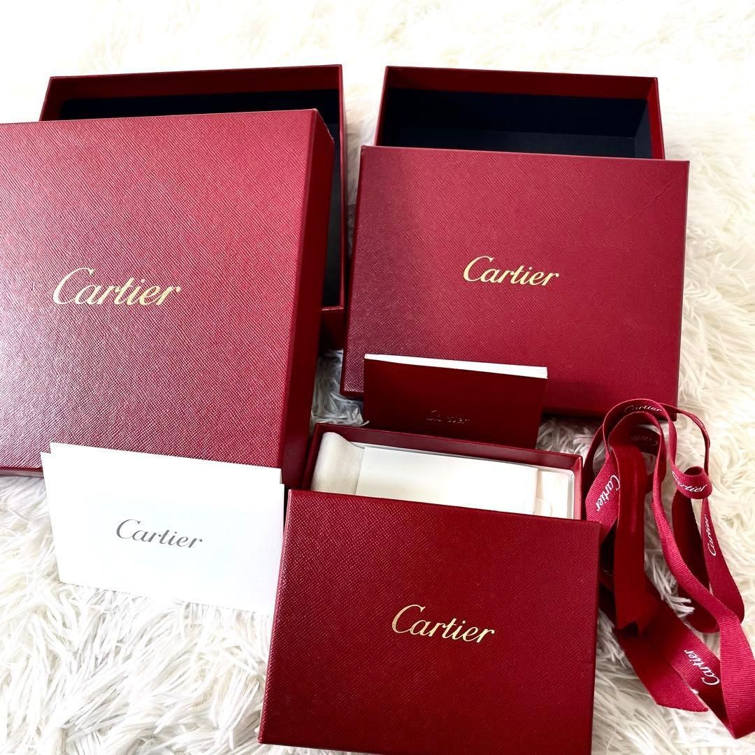 カルティエ Cartier 空箱 3点セット 保存箱 箱だけ 赤 レッド 黒
