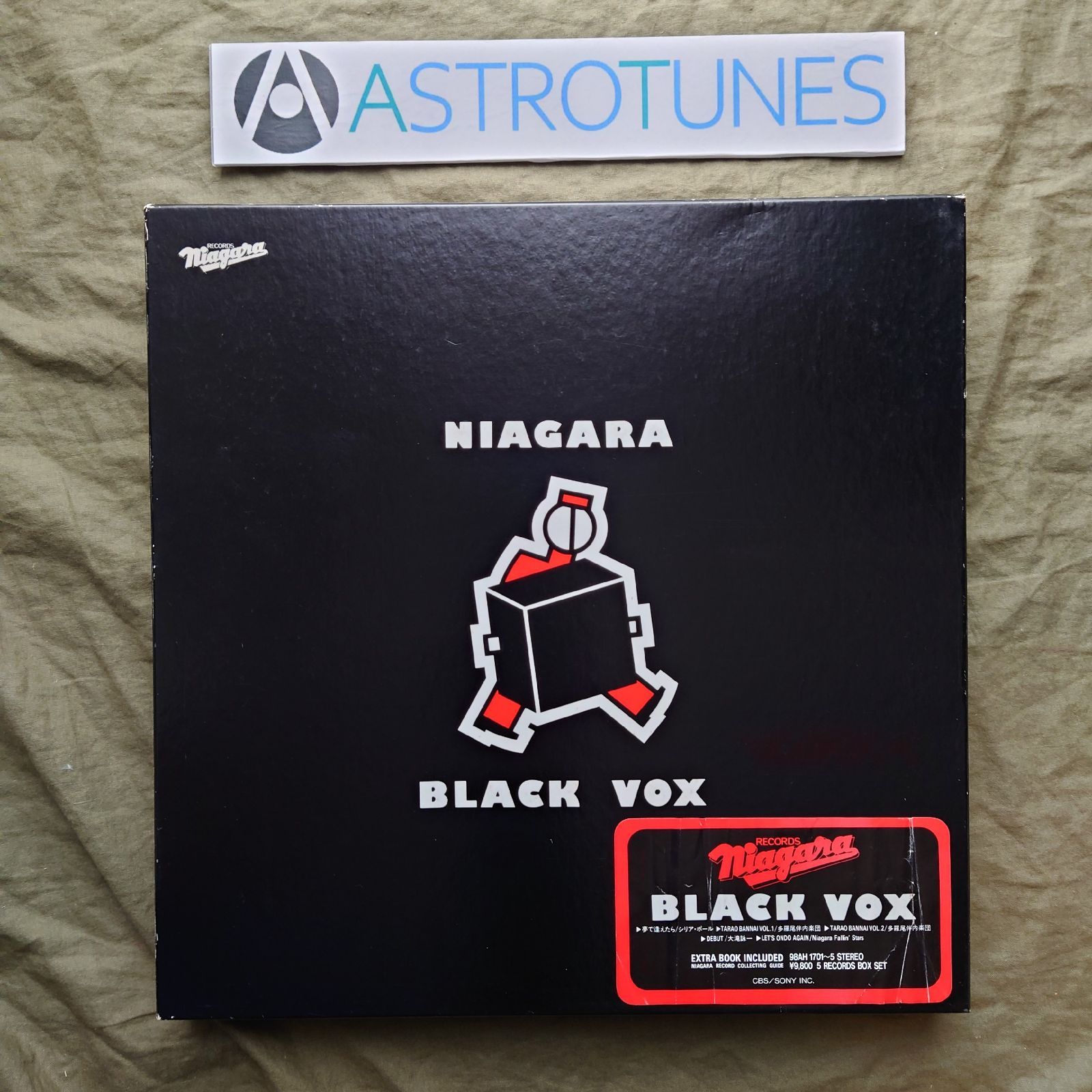 傷なし美盤(全盤) 1984年 大瀧詠一5枚組LPレコードBOXセット Niagara