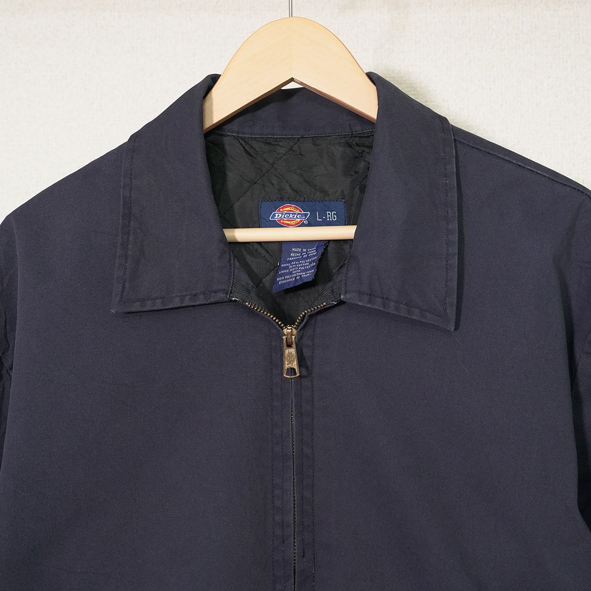 Dickies（ディッキーズ）中綿 ワークジャケット ネイビー L-RG 