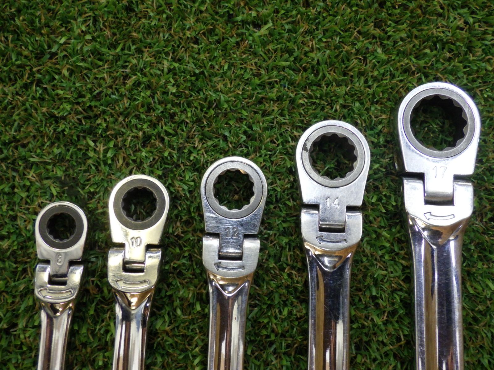 KTC ラチェット メガネレンチ 5本セット MR 1-1719 F 1417 1214 1012 0810 工具 ハンドツール 品