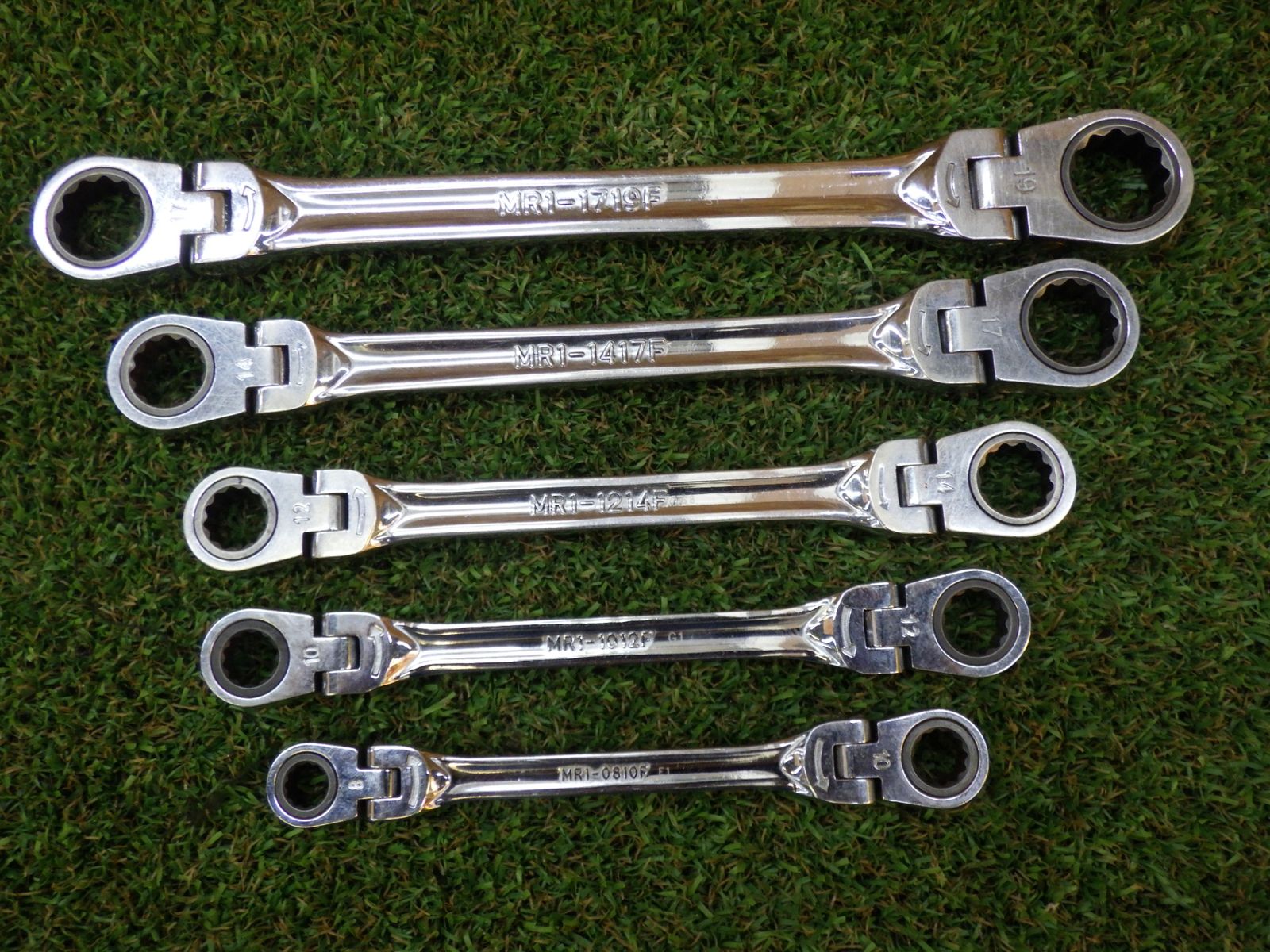  KTC ラチェット メガネレンチ 5本セット MR 1-1719 F 1417 1214 1012 0810 工具 ハンドツール 品 メガネレンチ スパナ レンチ