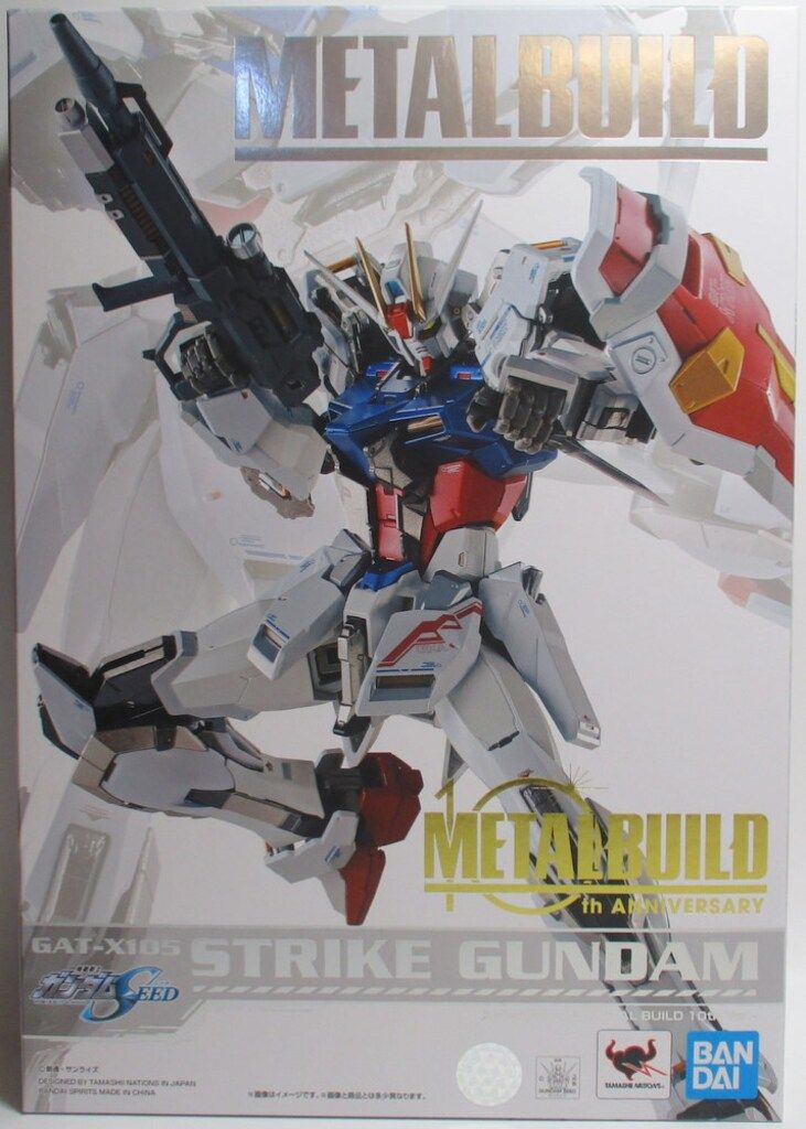 BANDAI SPIRITS METAL BUILD 機動戦士ガンダムSEED ストライクガンダム 10 th Ver.