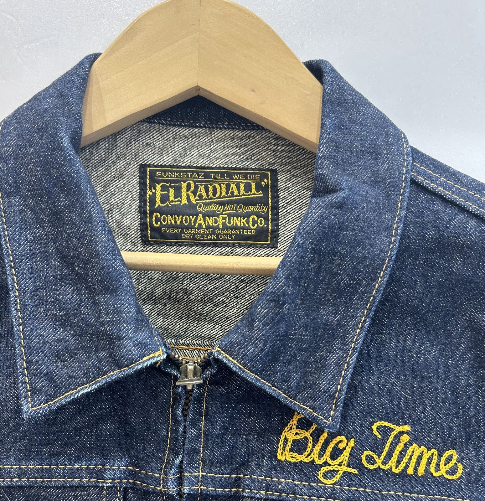 中古 ラディアル デニム ジップ ジャケット Sサイズ 10SA-RAD-JK0003 