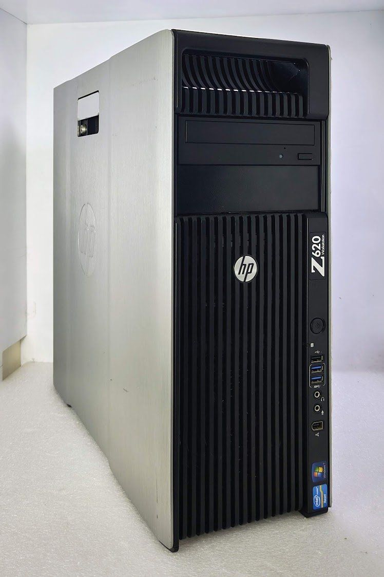 ★[Win10] 16コア 超大容量メモリ グラボ搭載 タワー型WS HP Z620 Workstation (Xeon E5-2650 v2 2.6GHz×2/96GB/SSD 256GB/Quadro K2000)