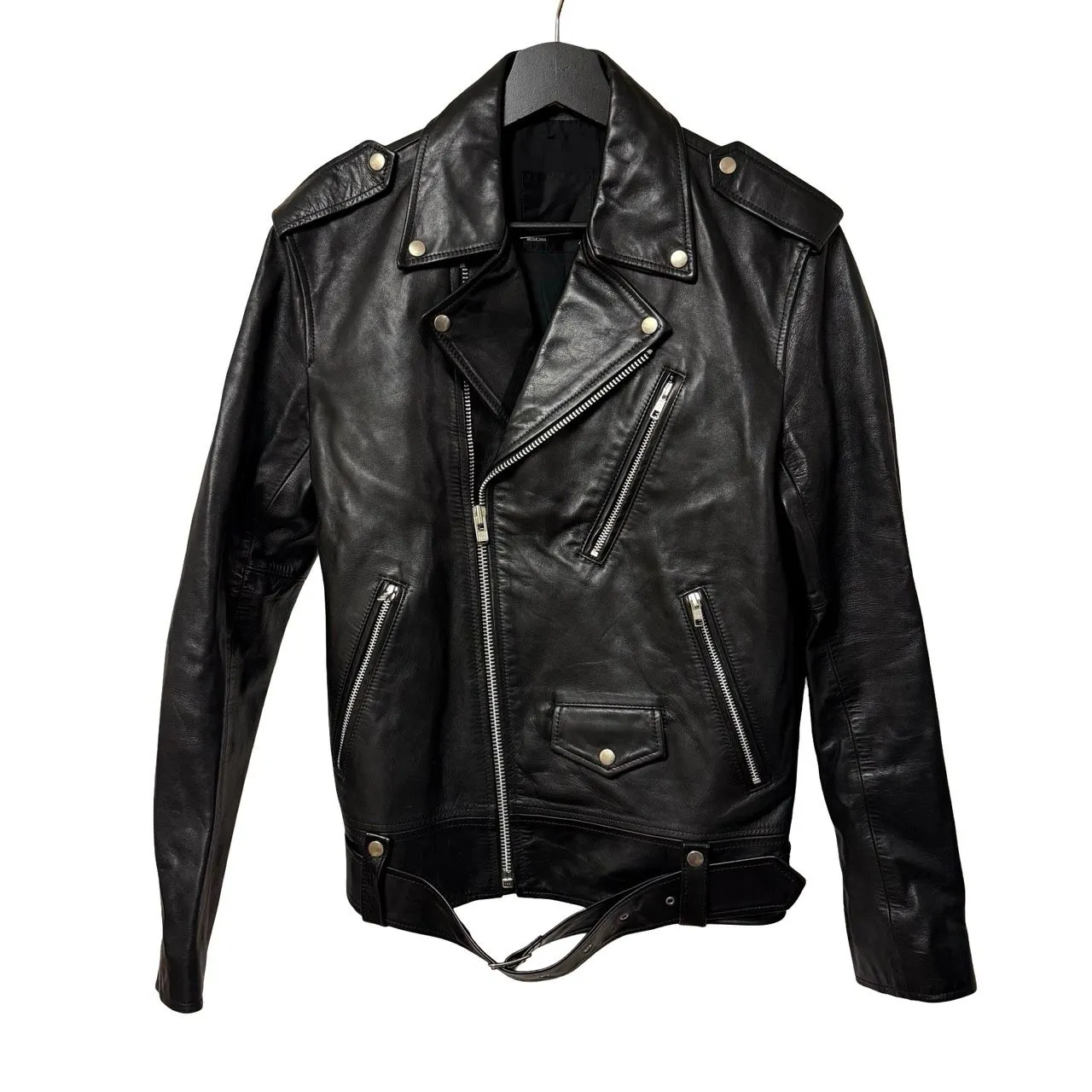 ぷりん ラッドミュージシャン コットン ライダース y2k LAD MUSICIAN（ラッドミュージシャン) 2126-601 STRETCH FAUX LEATHER
