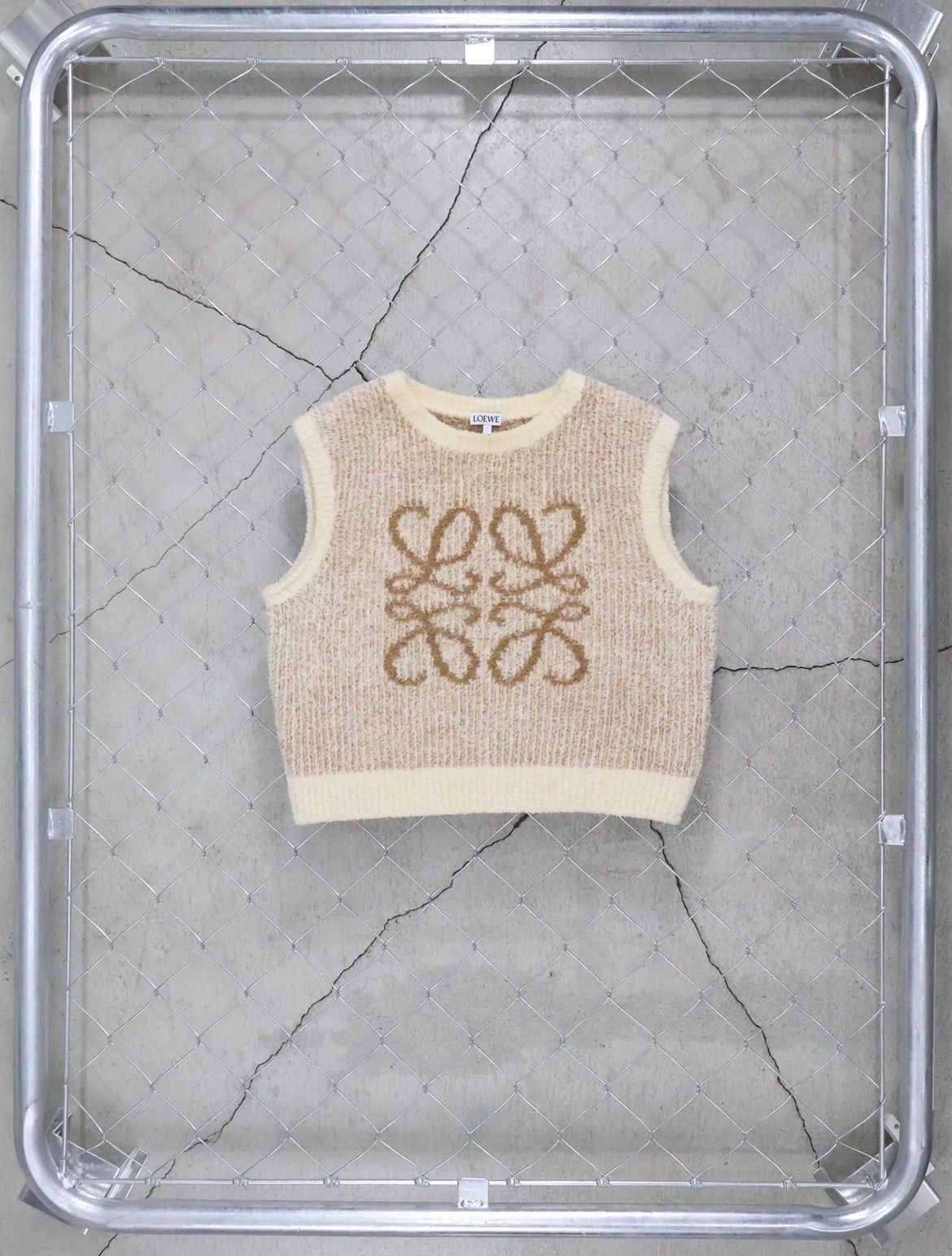 LOEWE ロエベ アナグラム レディース ニット ベスト 大人気 完売