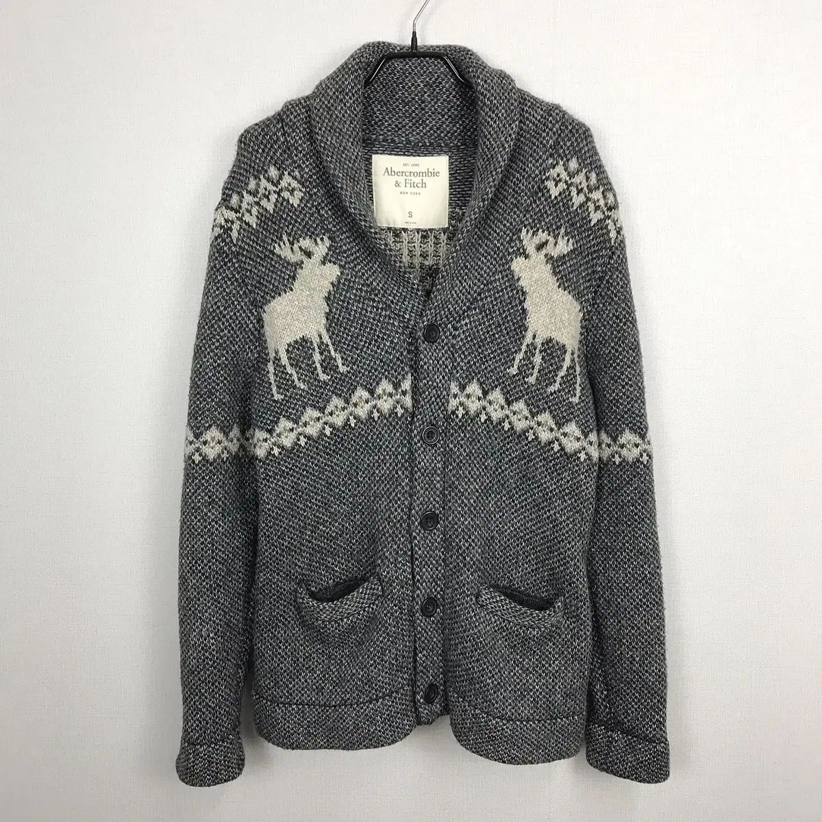 70〜80年代 Abercrombie & Fitch アバクロ チェック柄 ローゲージ 