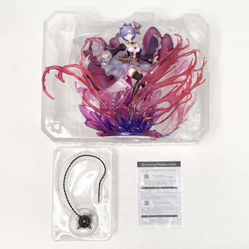 中古】開封 SHIBUYA SCRAMBLE FIGURE 渋スクフィギュア 1/7 鬼レム