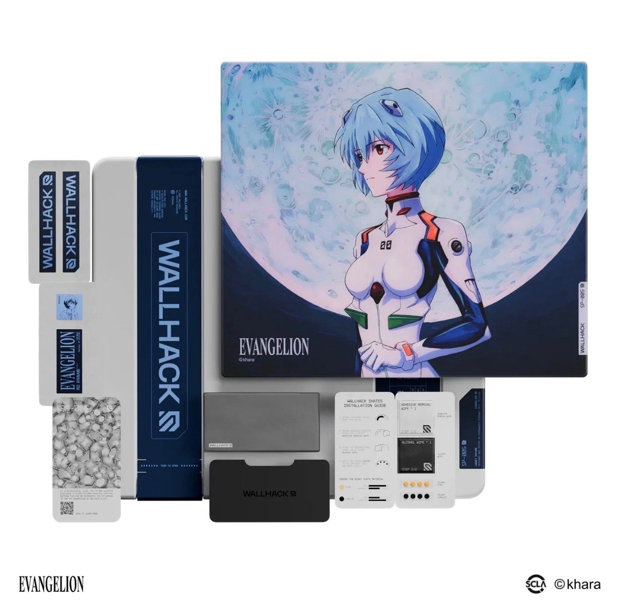 【新品未使用】WALLHACK SP-005 EVANGELION　綾波レイ 新品未開封】WALLHACK SP-005 EVANGELION 綾波レイ - メルカリ