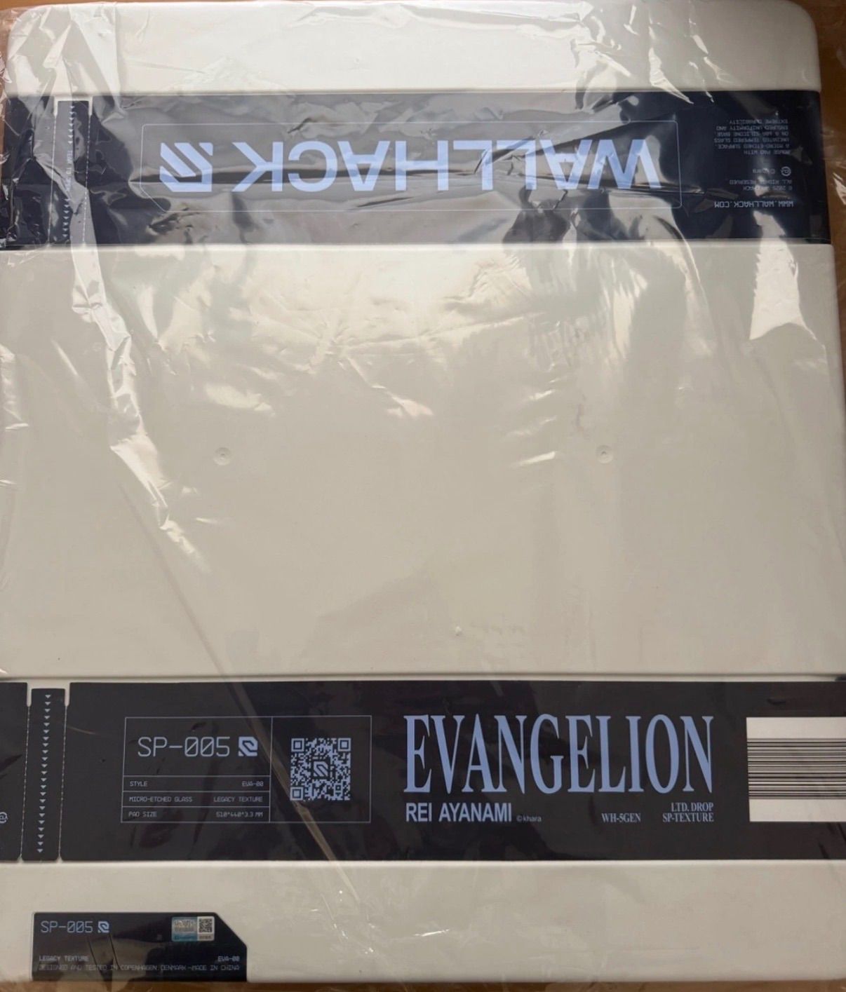 WALLHACK SP-005 EVANGELION REI AYANAMI マウスパッド 綾波レイ