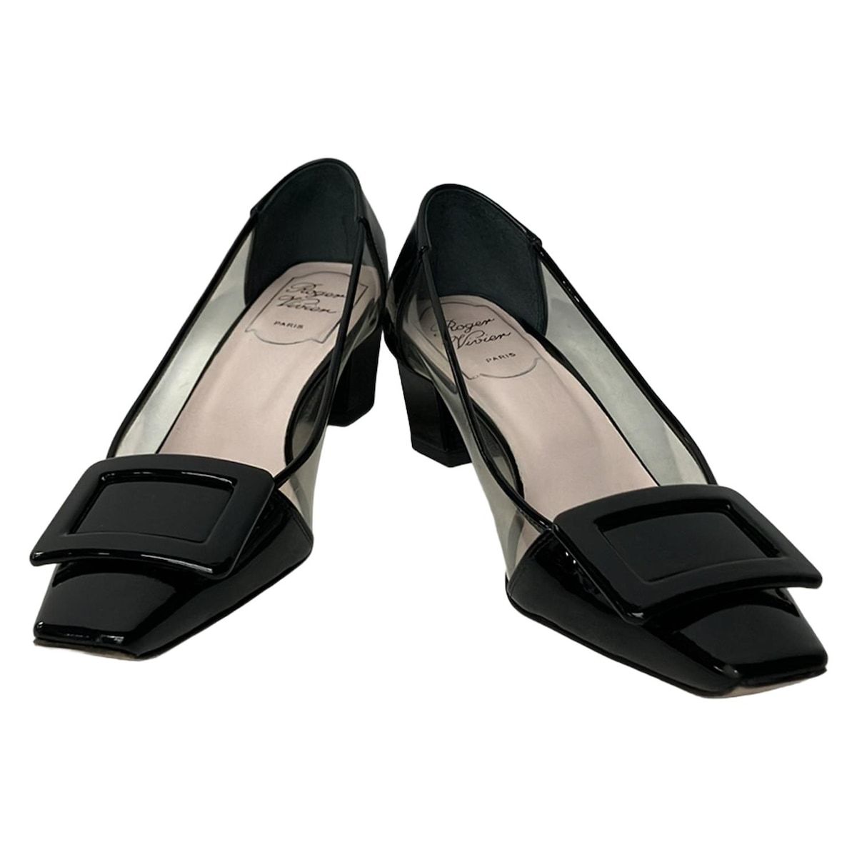 RogerVivier(ロジェヴィヴィエ) パンプス 34 1/2 レディース - 黒