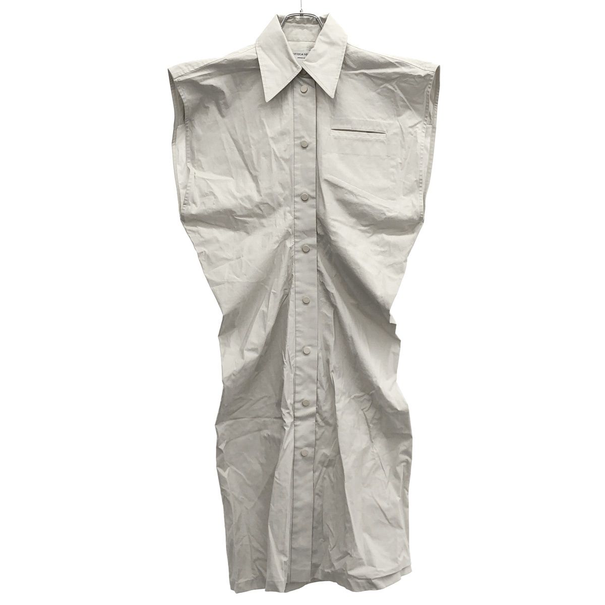 BOTTEGA VENETA ボッテガヴェネタ 20SS ノースリーブシャツワンピース