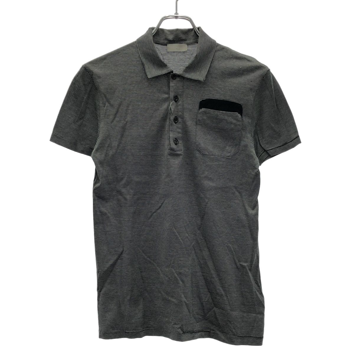 Dior HOMME ディオールオム 2008SS ボーダーポロシャツ 8E3363670101