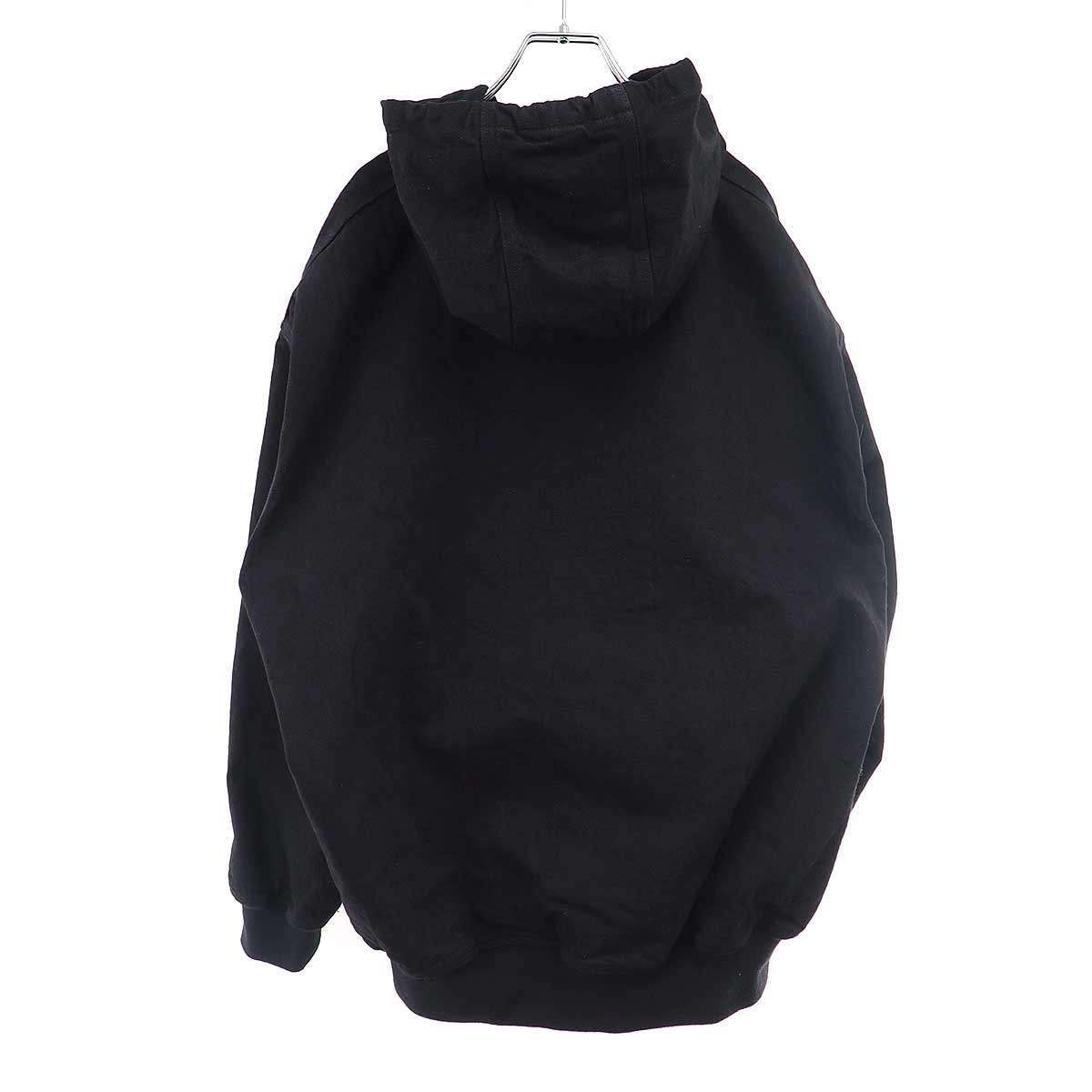 COMOLI コモリ 25AW ブラックデニム ジップパーカー C03-01003 