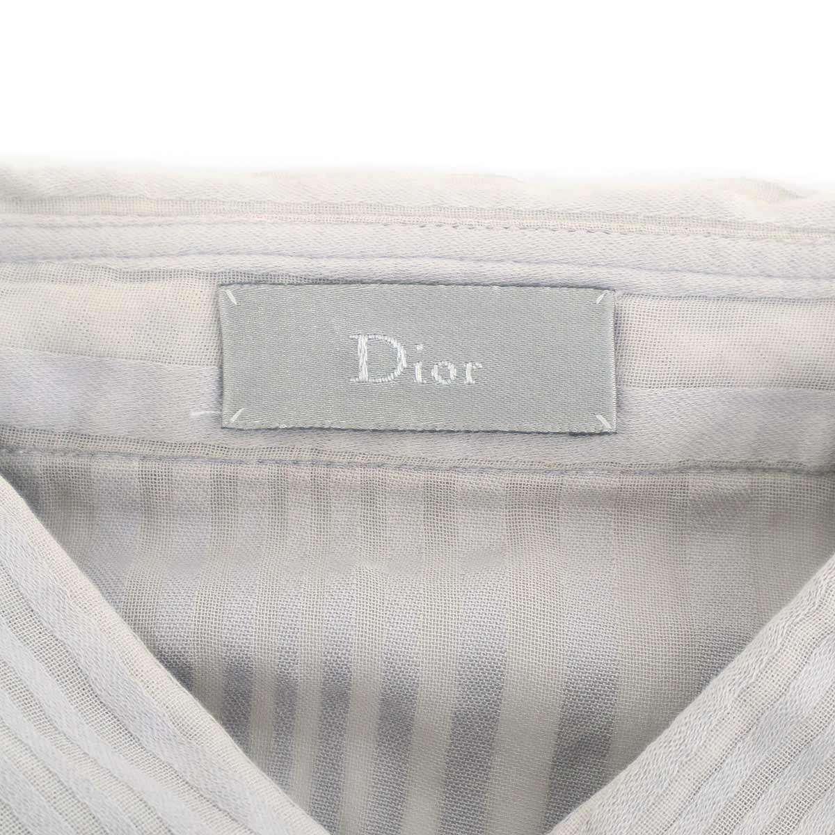 Dior HOMME ディオールオム 2005SS アコーディオンプリーツシャツ 