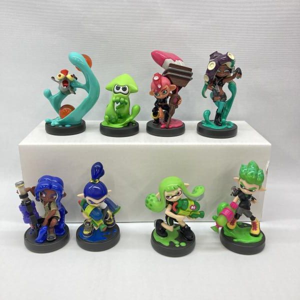 ｹﾞｰﾑOP 任天堂 amiibo スプラトゥーン まとめセット 開封品 97